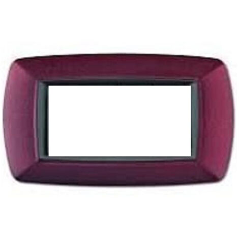 Placca Mylife 4 Mod. Vulcano Aragosta ( ELETTROCANALI cod. ECL2984V-AR )