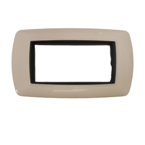 PLACCA MYLIFE 4 MODULI AVORIO
