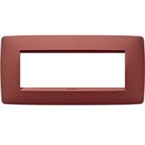 Placca One 6P Rubino ( GEWISS cod. GW16106VR )