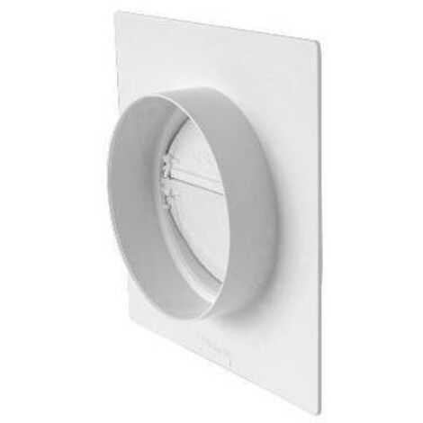 Placca passaggio a muro per tubo cappa tondo FIRST D100 mm