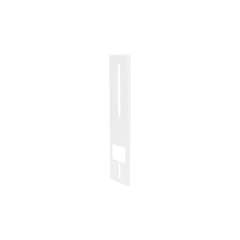 PLACCA PER AVVOLGITORI UNIVERSALE IN ABS BIANCO- 1,0 pz