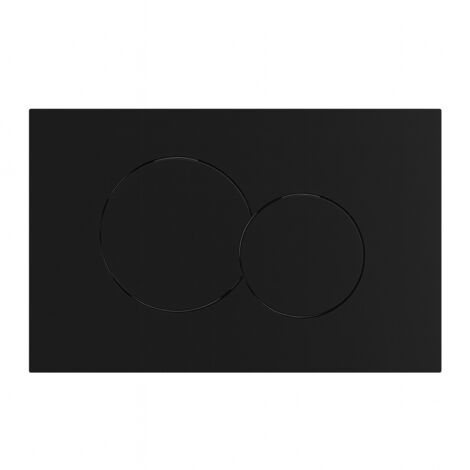 PLACCA PER CASSETTA AD INCASSO LUNARIS- Nero Opaco- ITS- pezzi 1