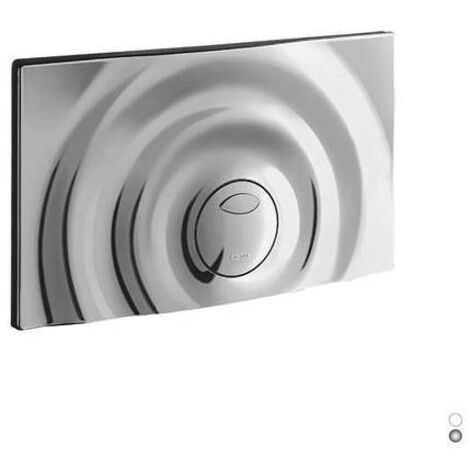 PLACCA PER CASSETTA DUAL FLUSH Misura: Bianca