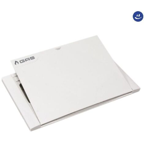 Placca per collettore gas modello 1874 in abs 195x120 mm 3 vie TIEMME