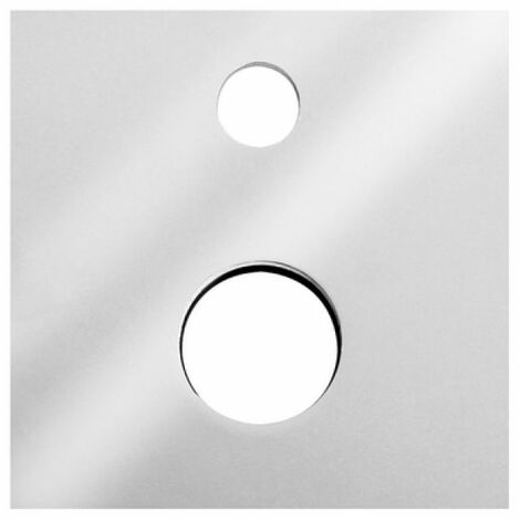 PLACCA PER MISC. INCASSO CON DEVIATORE POLAR NOSTRO ART. 272-P045