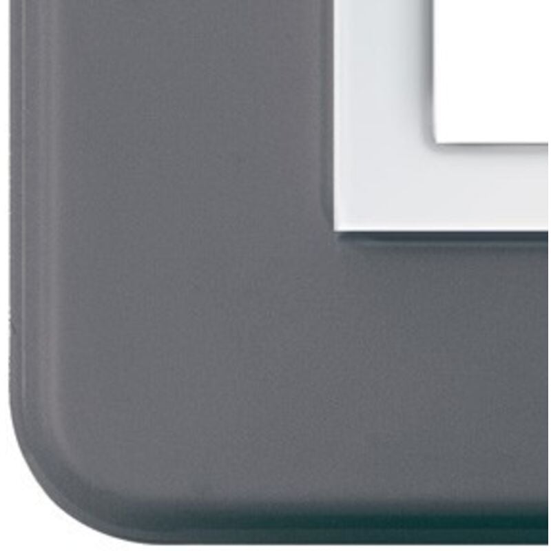 Image of AVE - Placca In Tecnopolimero Personal44 Grigio Lucido 3+3M ( cod. 44P033GRL )