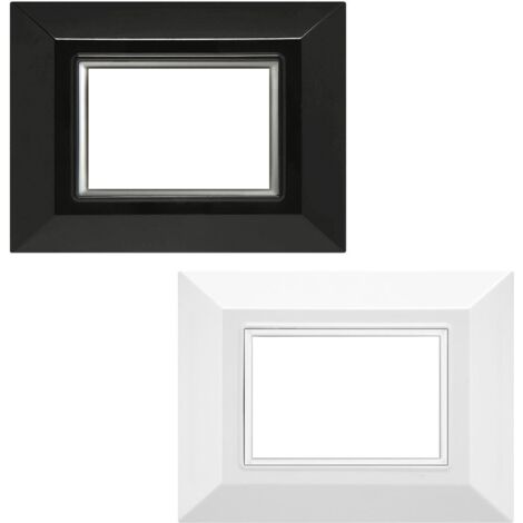 PLACCA 'PLAIN' 5203/WH bianca (3 posti) FEB