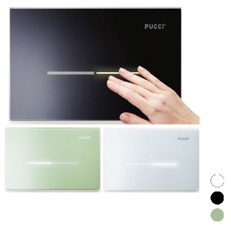 Pucci - placca eco sfioro in vetro 2015 Verde