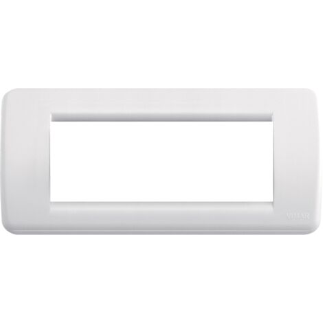 Placca Rondò 5M bianco Vimar Idea 16765.04