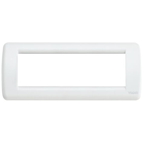 Placca Rondò 6M bianco Vimar Idea 16756.01