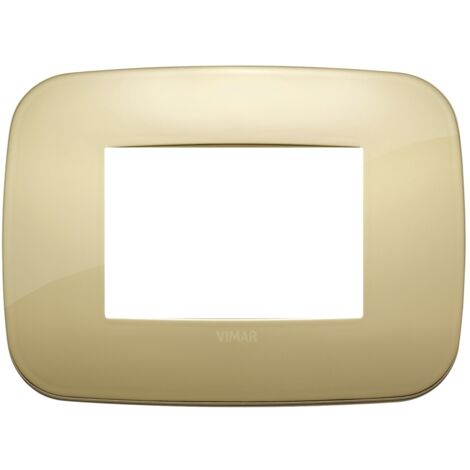 Placca Round 3M oro Vimar Arkè 19683.27