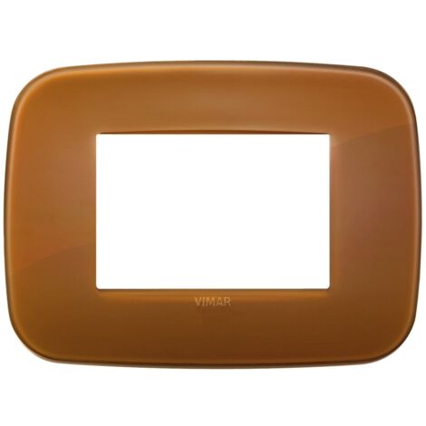 Placca Round 3M Reflex caramel Vimar Arkè 19683.62