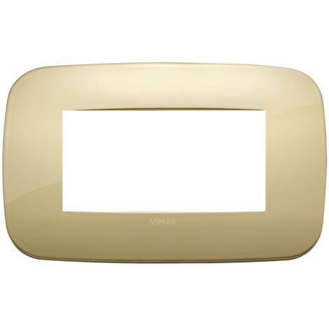 Placca Round 4M oro Vimar Arkè 19684.27