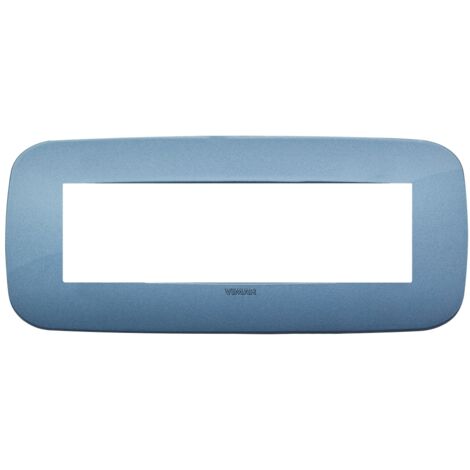 Placca Round 7M blu Vimar Arkè 19687.86