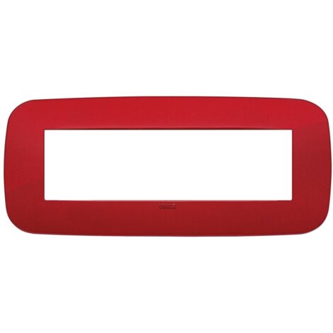 Placca Round 7M rosso Vimar Arkè 19687.85