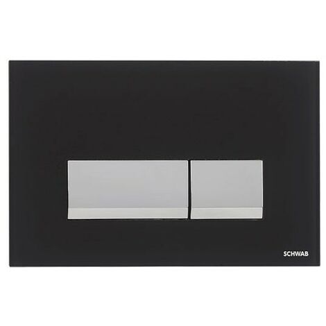 Placca Schwab Magnus Vetro Nero - P54-0001-0250