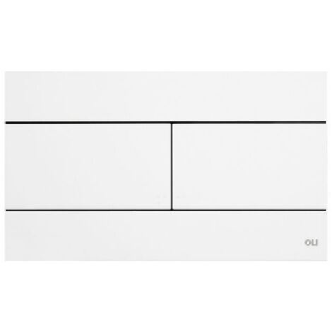 PLACCA SLIM DUAL Bianco