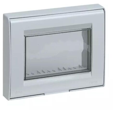 PLACCA STAGNA 13733.Q VIMAR IDEA GRIGIA