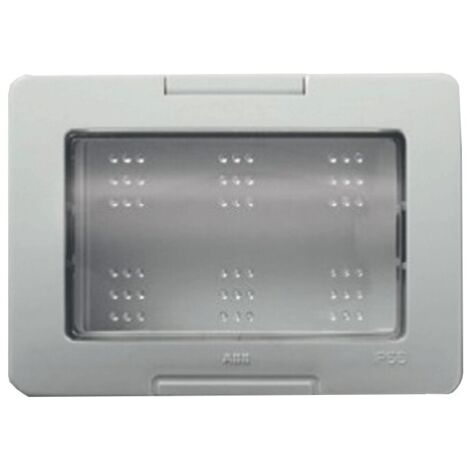 Placca stagna a tre moduli IP55 ABB serie Chiara 2CSK3355CH