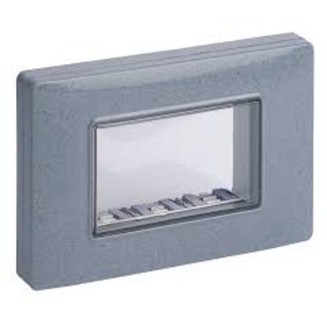 Placca stagna vimar plana 1494314 colore grigio granito calotta