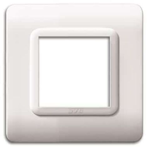 Placca Tecnopolimero 44 88X88 Bianca   2M ( AVE cod. 44PY32B )