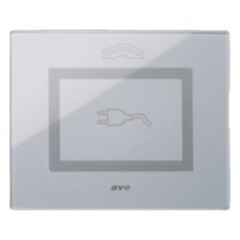 Placca Touch Scivolo Grigia Spin.3M ( AVE cod. 44PVTCS3GO )