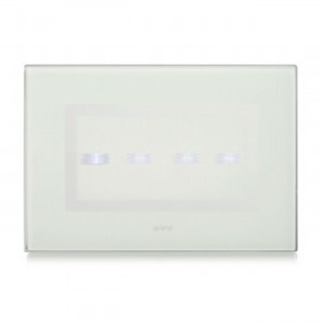 Placca Veratouch Verde Acqua 4Com ( AVE cod. 44PVTC4VO )
