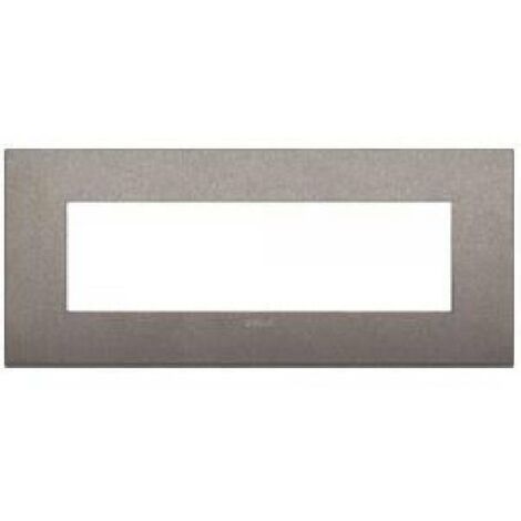 Placca Vimar Arke classic 7 Moduli titanio matt 19657.04