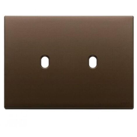 Placca vimar eikon exÉ 22673.2.12 - 3 moduli vintage bronzo