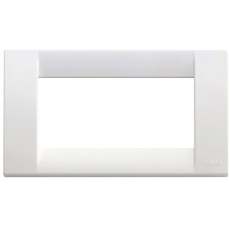 Placca Vimar Idea Classica 4 Moduli  bianco brillante 16744.01
