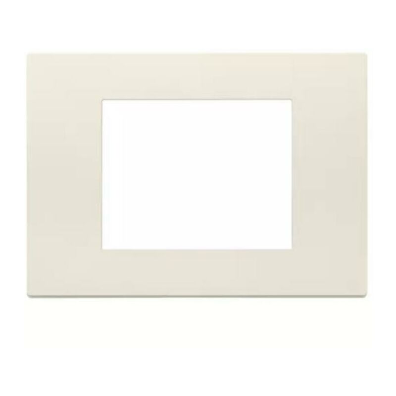 Placca Vimar Linea 3 Moduli Canapa 30653.01