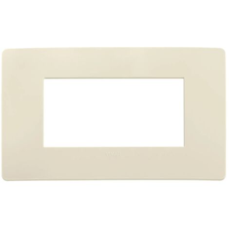 Placca Vimar Plana Up 4M avorio matt 14654U.12