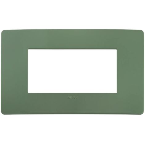 Placca Vimar Plana Up 4M salvia matt 14654U.17