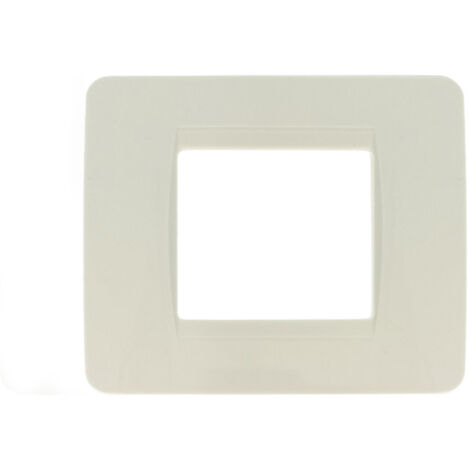 Placche Classic 502 2M Moduli tecnopolimero Sabbia Compatibile Bticino Matix SD68006-10