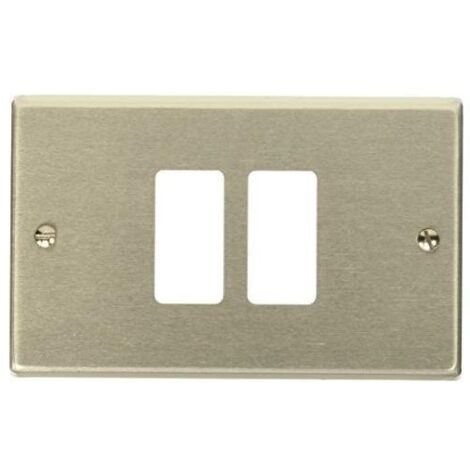 Placche in Alluminio Tipo Magic Oro 2 Fori Tonda Articolo 8746