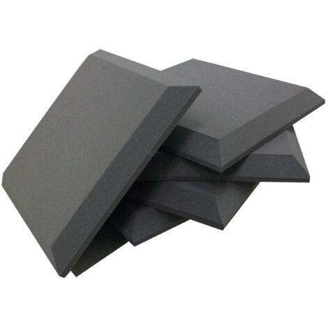 Placche sp 5 cm  D   fonoassorbenti insonorizzanti piramidale per correzione audio in poliuretano isolamento acustico dj