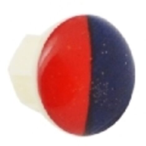 Placchetta indicatore rosso-blu D9