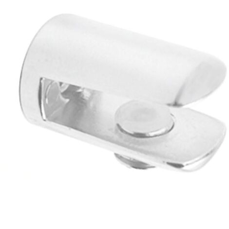 PLACIDO soporte cilíndrico 15mm. para cristal blanco 205 , 0UNIDADES