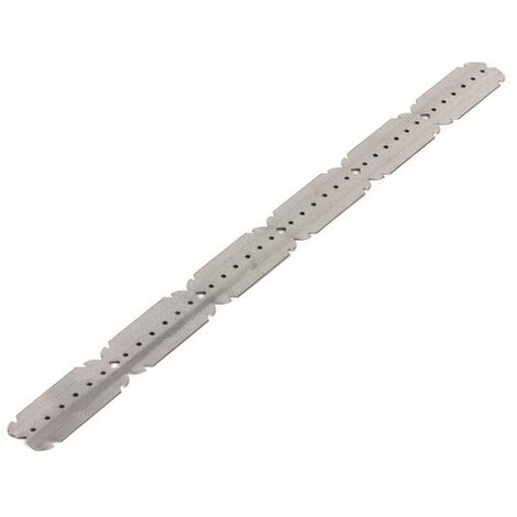 Placo – Suspente sécable Stil® F 530 pour charpente bois – Lot de 50 pièces – Plénum ajustable de 20 à 580 mm – Acier 0,80 mm