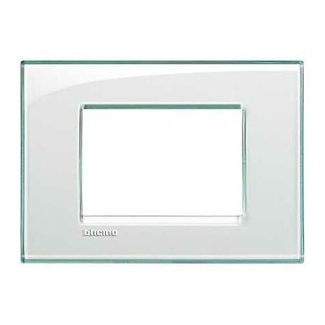 Placque lumineuse 3 modules acquamarina color lna4803ka