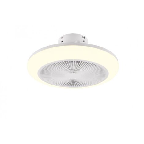 Plaffoniera Ventilatore a soffitto Led 46 cm 30W cielo stellato con telecomando