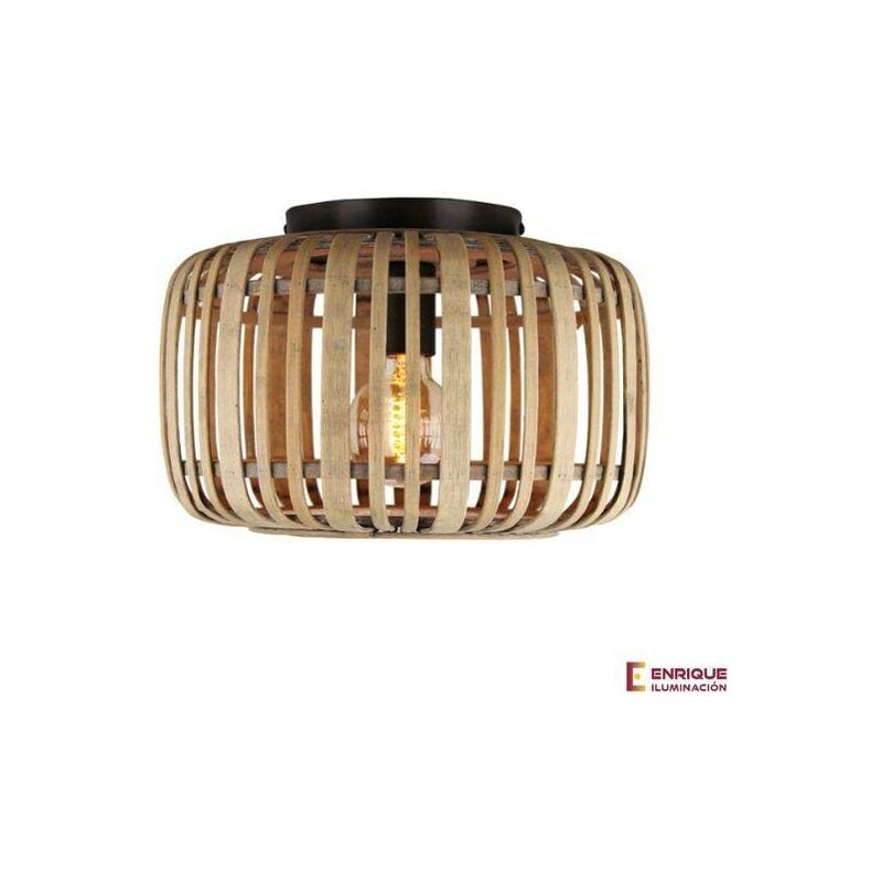 

Plafón de techo de mimbre Miva 40W estilo bohemio 0 - Romluxe