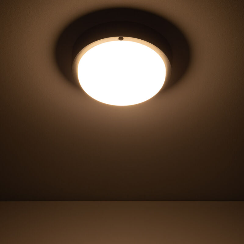 

Plafón LED 15W Circular Hublot Black IP65 Ø155 mm Blanco Cálido 3000K - Blanco Cálido 3000K