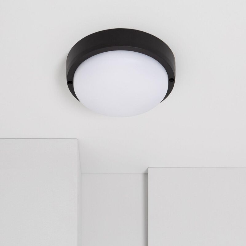 

Plafón LED 15W Circular Hublot Black IP65 Ø155 mm Blanco Frío 6500K - Blanco Frío 6500K