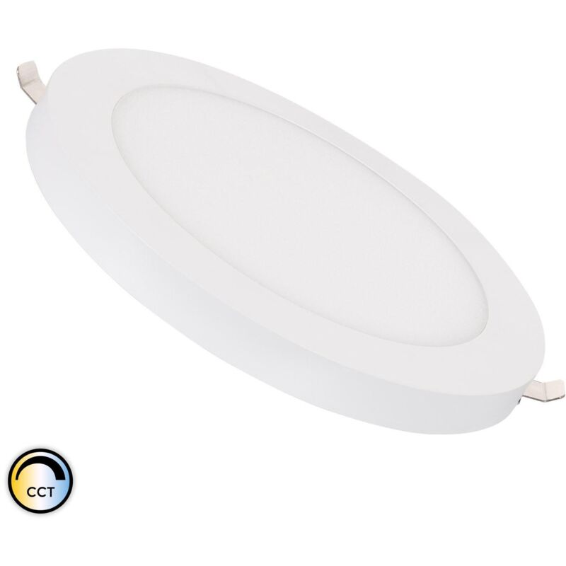 

Efectoled - Plafón LED 18W CCT Seleccionable Circular Corte Ajustable Ø75-210 mm Seleccionable (Cálido-Neutro-Frío) - Seleccionable