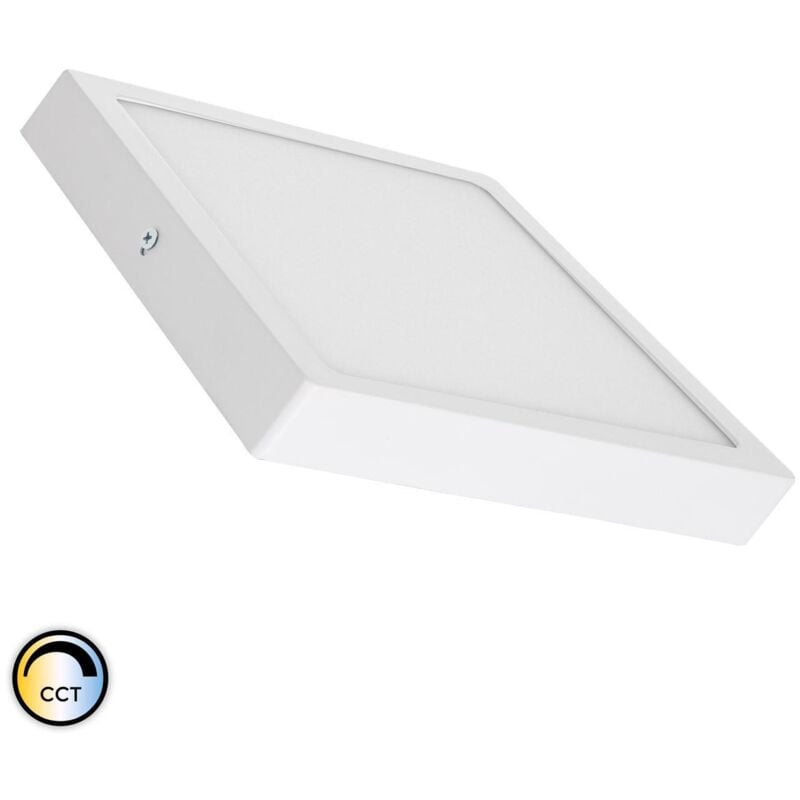 

Plafón LED 18W Cuadrado Superslim CCT Seleccionable 205x205 mm Seleccionable (Cálido-Neutro-Frío) - Seleccionable (Cálido-Neutro-Frío)