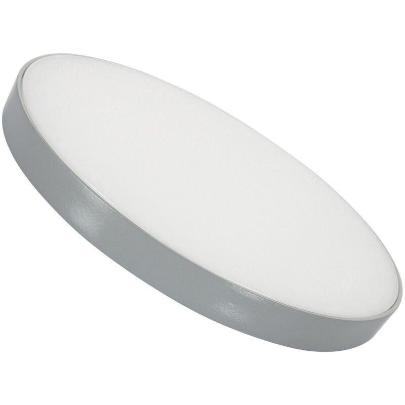 

Plafón LED 24W Circular Ø220 mm Regulable Gris - Gris