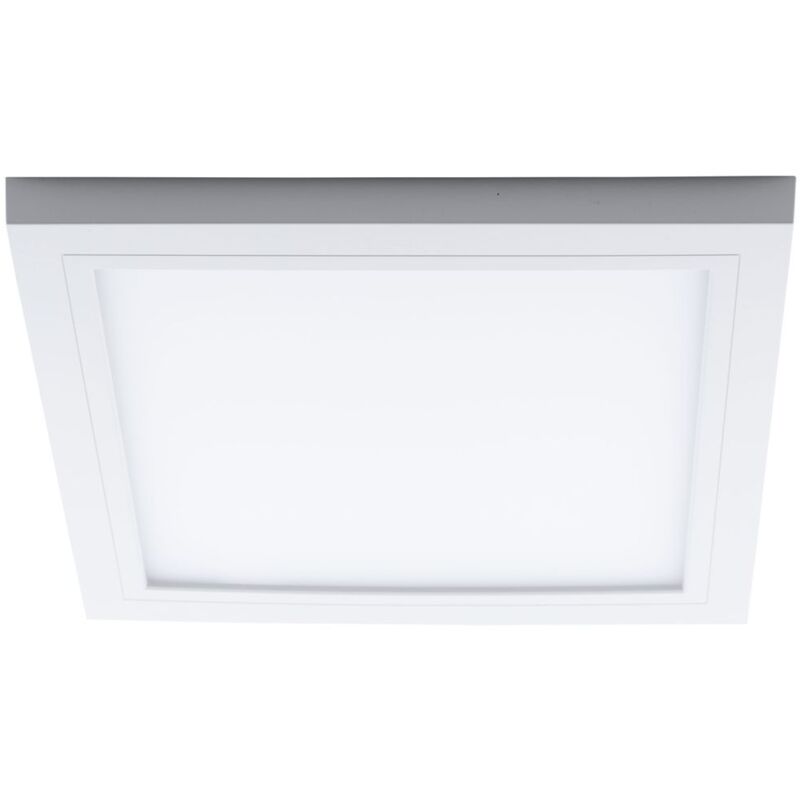 

Plafón LED estructura plafón plafón estudio plafón LED plano, rejilla cuadrado blanco, 12W 840Lm blanco neutro, L 30,4 cm