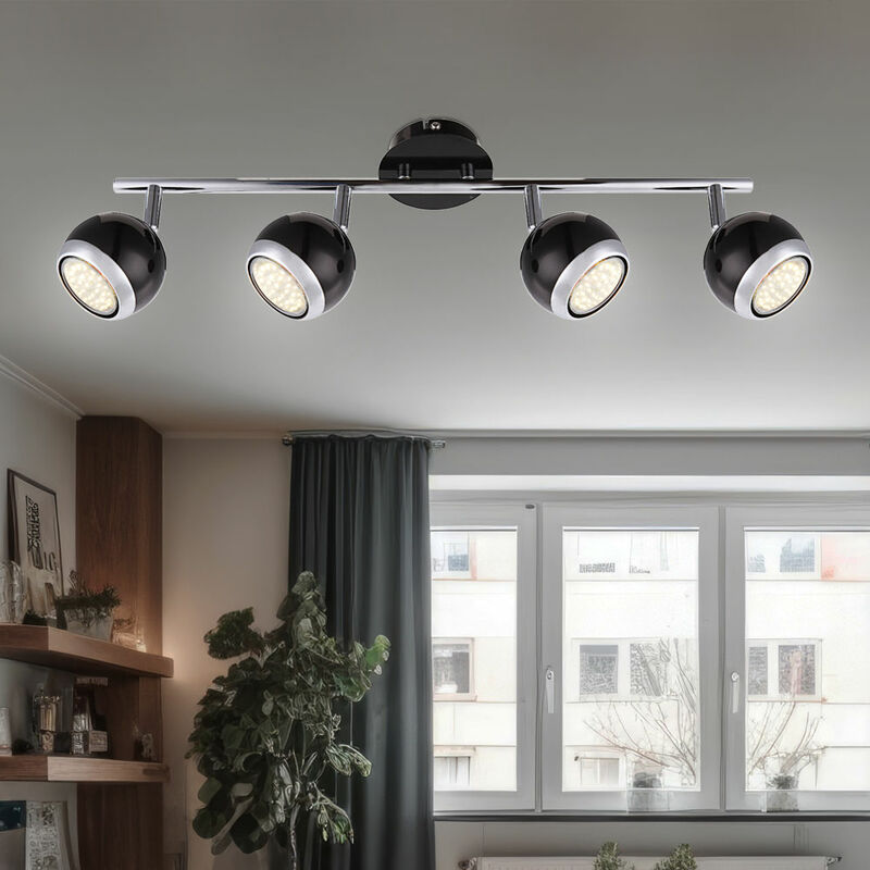 

Plafón LED, foco orientable, longitud 55 cm OMAN