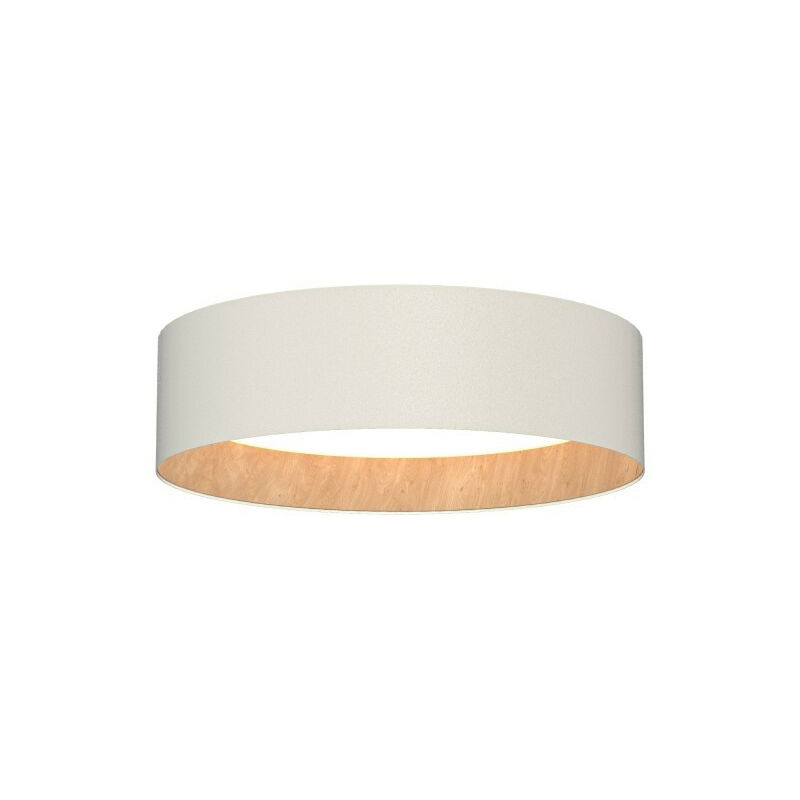 

Plafón Led Lobby D450 blanca bronce Madera 35W Cct - Sulion